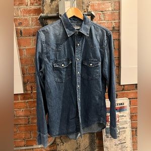 GAP Denim Pearl Snap